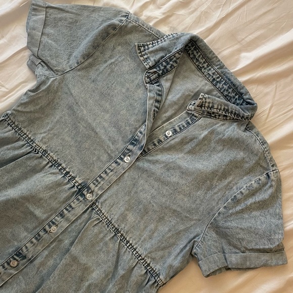 Jean dress short sleeve - Picture 3 of 3